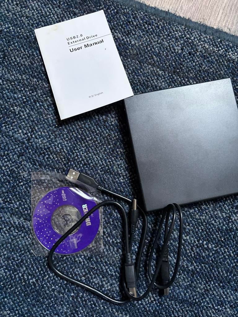 Draagbare DVD speler met USB-aansluiting, Computers en Software, Optische drives, Ophalen, Gebruikt, Windows, Extern