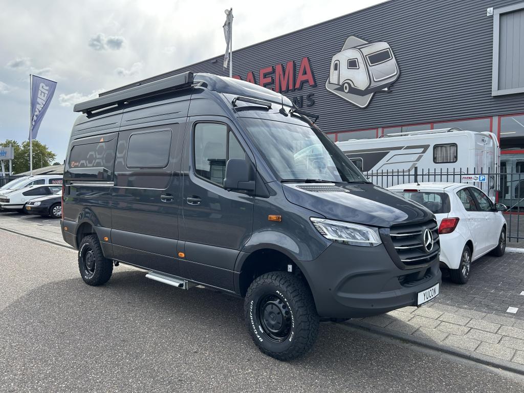 Frankia Yucon 6.0 BD 4X4 K-Peak Crossover 2025, Verwarmde buitenspiegels, Buscamper of Camperbus, Bedrijf, Diesel