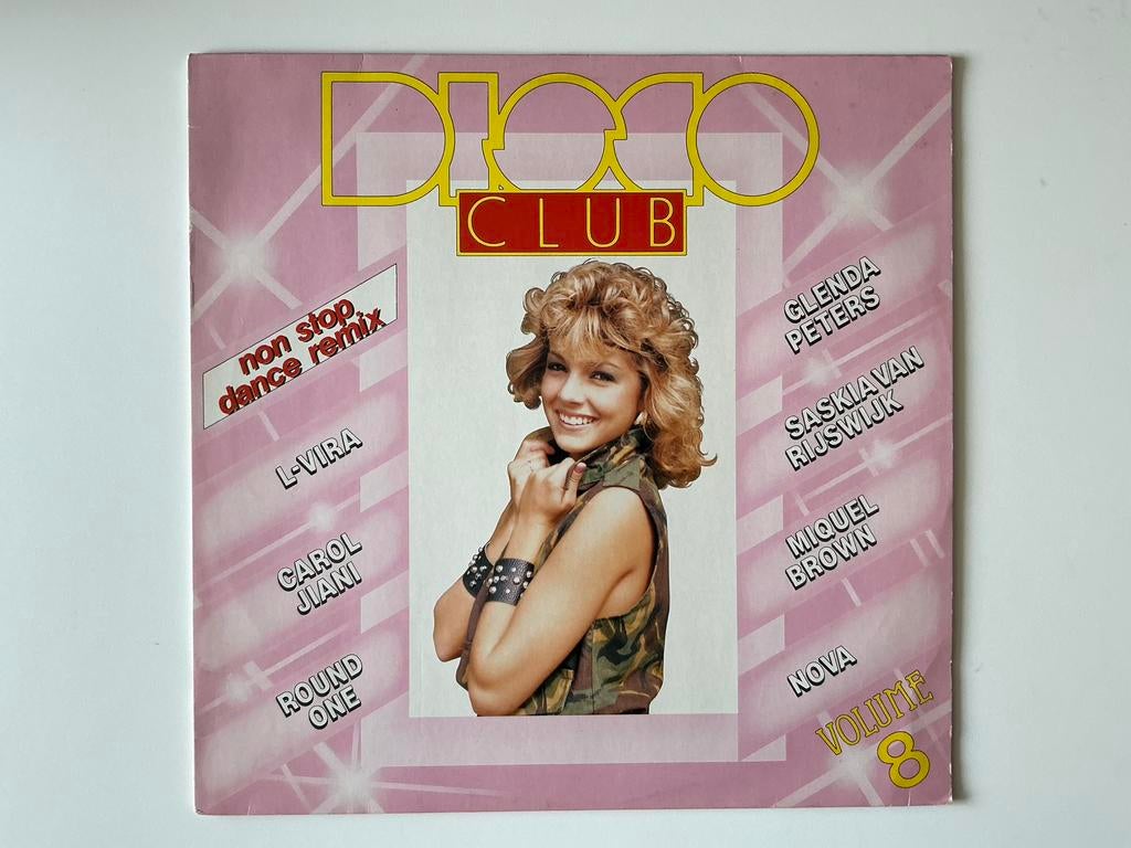 Disco Club Volume 8 LP Italo disco HI NRG, Ophalen of Verzenden, Gebruikt, 12 inch, Disco