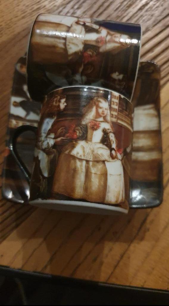 espresso kopjes, Keramiek, Ophalen of Verzenden, Zo goed als nieuw, Overige stijlen