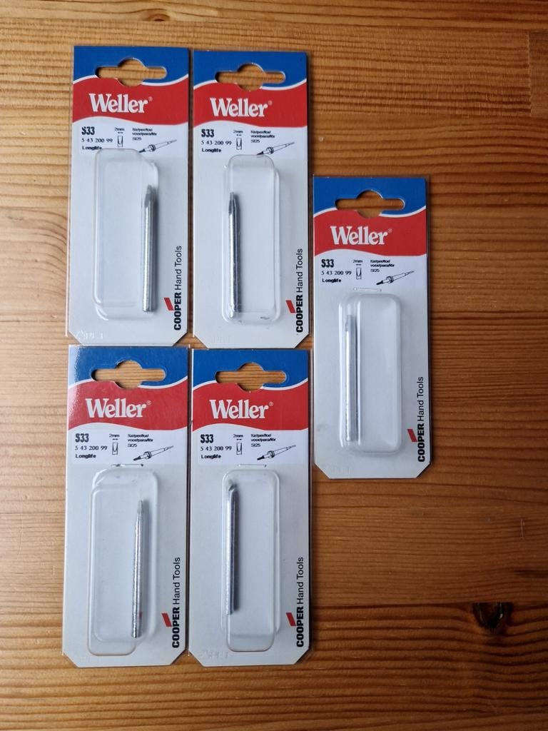 Weller,  soldeerpunten,soldeerstiften ,nieuw, Ophalen of Verzenden, Nieuw