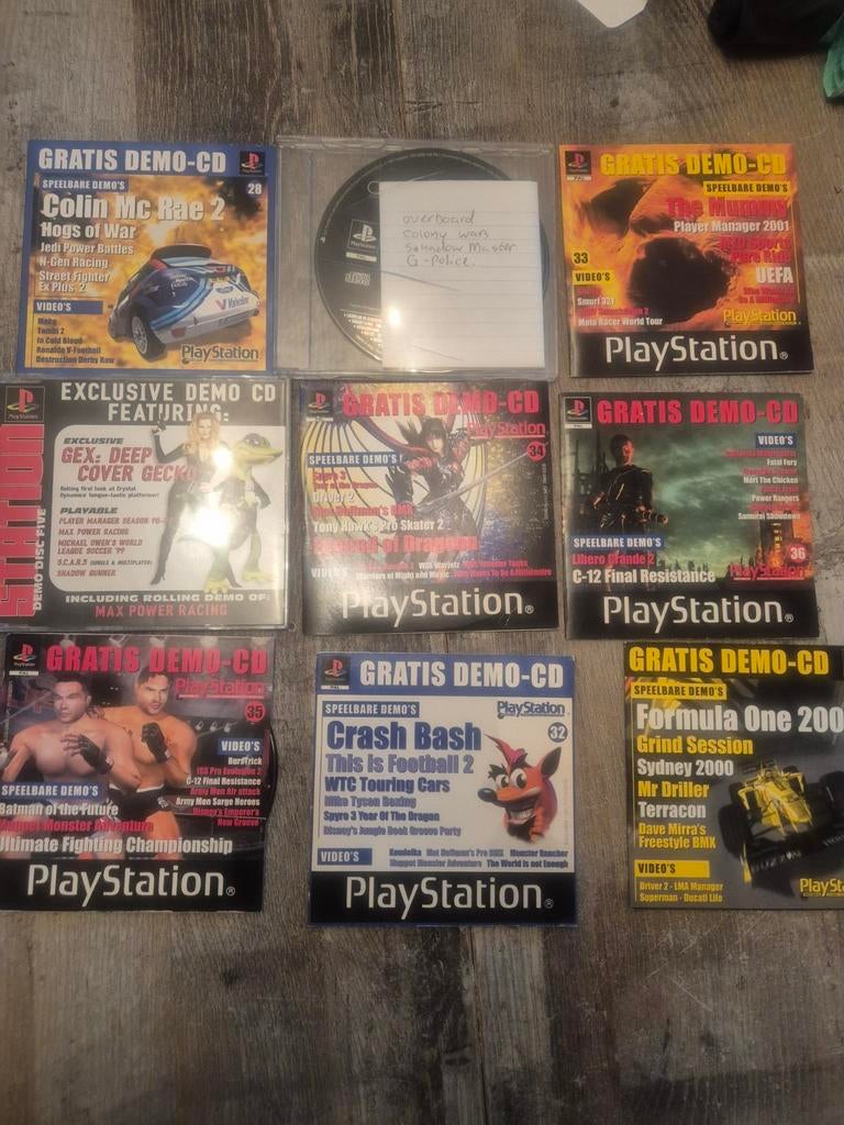 PlayStation Demo CD's - Diverse Collectie, Spelcomputers en Games, Games | Sony PlayStation 1, Gebruikt, Overige genres, Ophalen of Verzenden