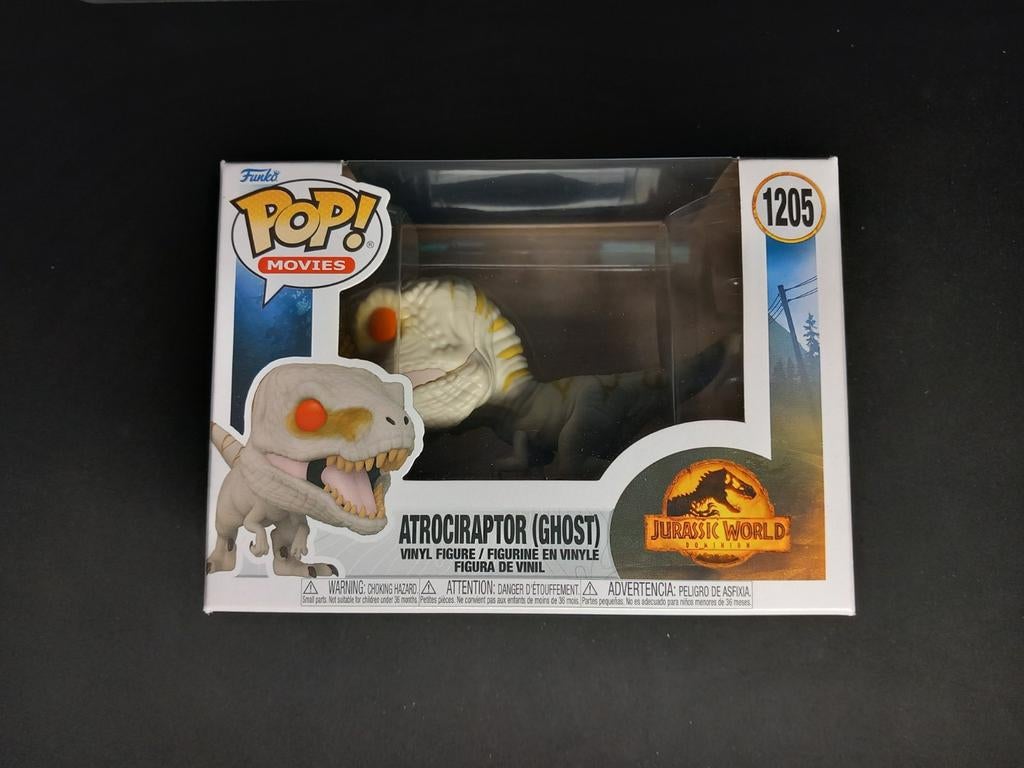 Funko Pop! Jurassic World Artrociraptor Ghost 1205 NM, Verzamelen, Verzenden, Zo goed als nieuw
