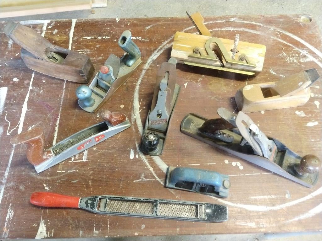 Blokschaaf sponningschaaf rasp, Ophalen, Gebruikt