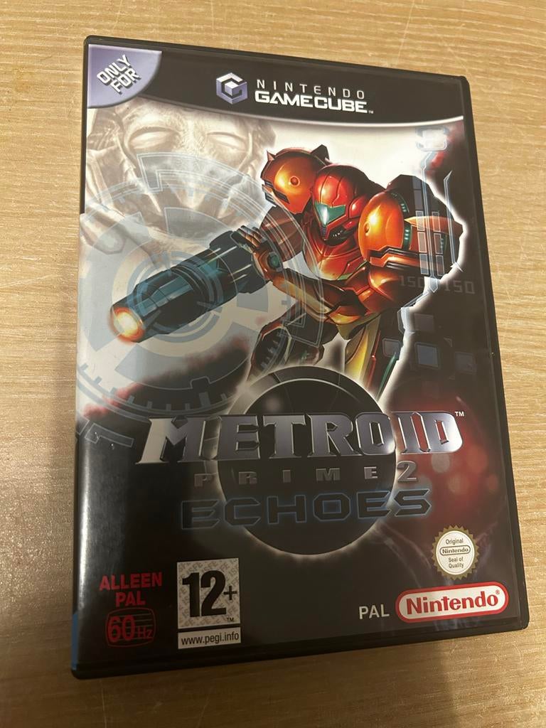 Nintendo GameCube Metroid Prime 2 Echoes, Spelcomputers en Games, Gebruikt, Shooter, 1 speler, Ophalen of Verzenden