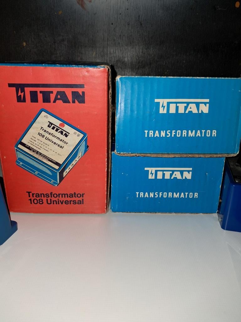 Titan dubbele trafo voor o.a. Marklin., Ophalen of Verzenden, Gebruikt, Overige merken