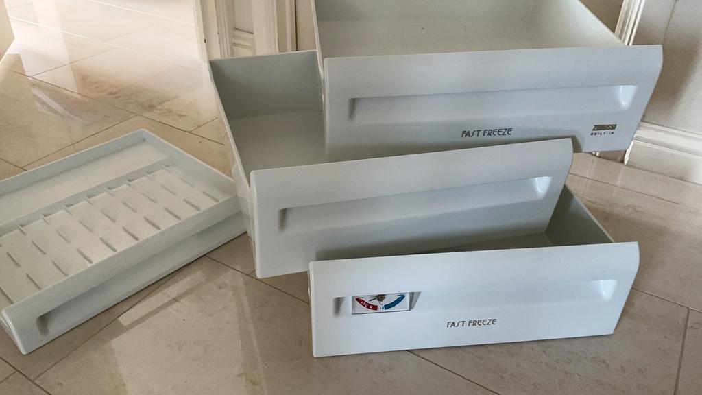 Lades Zanussi vriezer, vrieslade vriezerlade diepvrieslade, Ophalen, Minder dan 85 cm, Minder dan 60 cm, Zo goed als nieuw