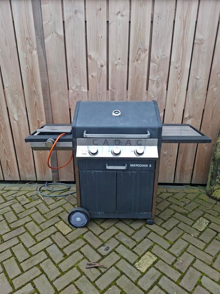 Cadac Meridian 3 gas BBQ, Ophalen
