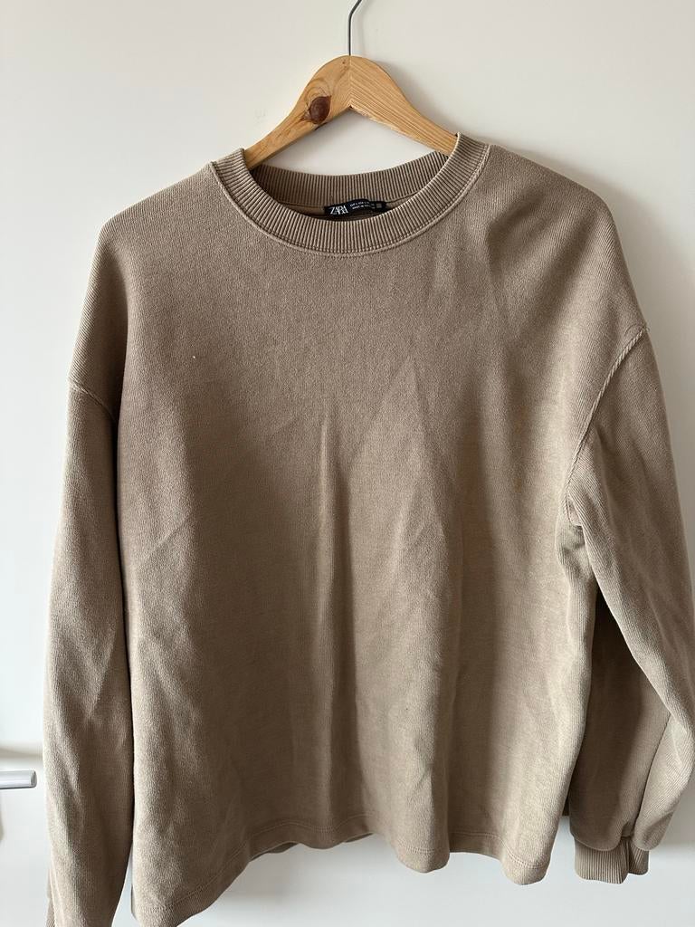 Zara Joggingpak Maat L - Comfortabel en Stijlvol, Beige, Maat 42/44 (L), Ophalen of Verzenden, Zo goed als nieuw