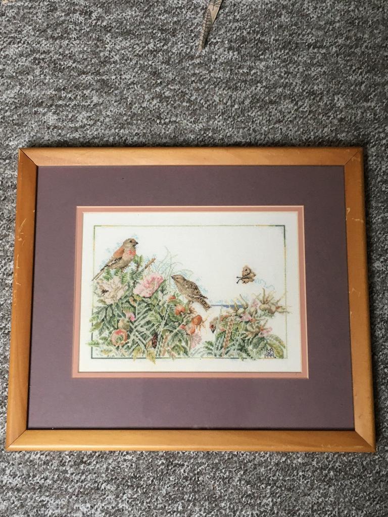 Petit Point Schilderij. Ontwerp: Marjolein Bastin., Ophalen of Verzenden, Zo goed als nieuw, Borduurpakket