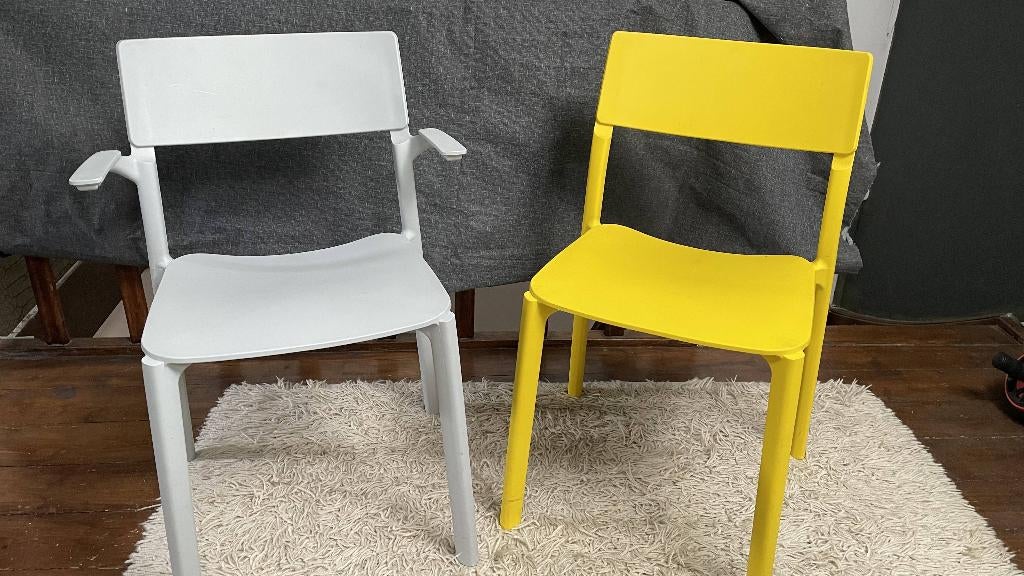 Kunststof stoelen, Ophalen, Kunststof, Overige kleuren, Zo goed als nieuw