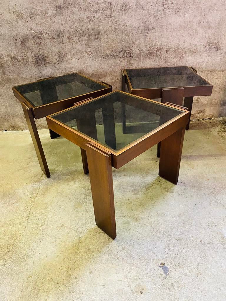 Porada Arredi bijzettafels (3) jaren 70, Ophalen of Verzenden, Huis en Inrichting