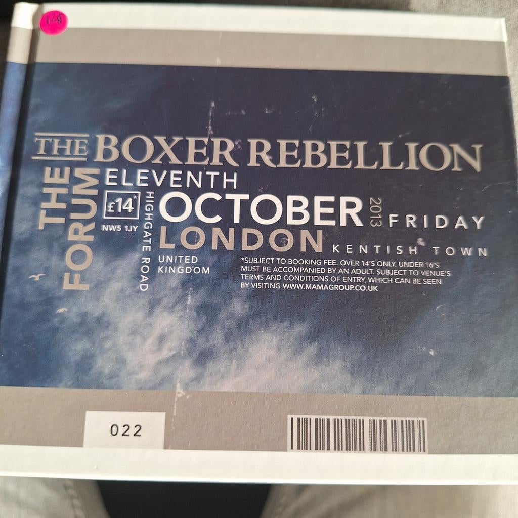 The Boxer Rebellion live at the forum, Ophalen of Verzenden, Zo goed als nieuw, Poprock