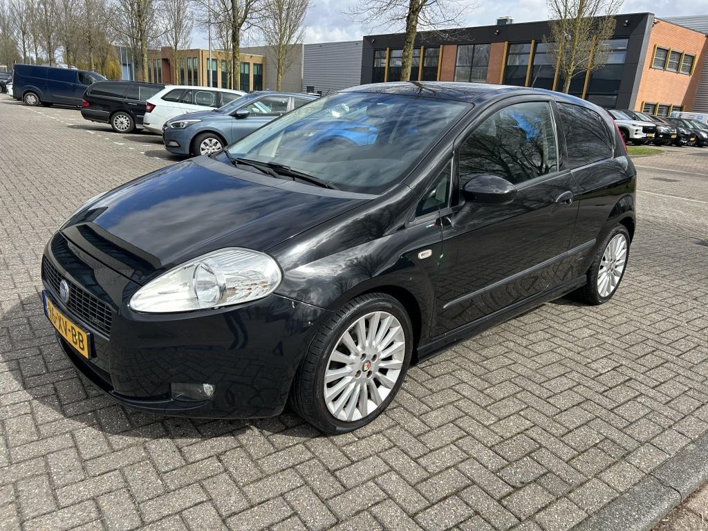 Fiat Grande Punto 1.4 T-Jet Sport 120PK AIRCO CRUISE NAP!, Gebruikt, 4 cilinders, Grande Punto, Origineel Nederlands