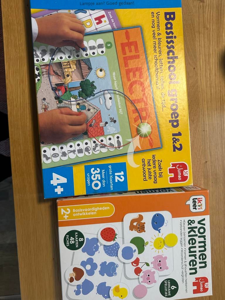 Jumbo Electro en Vormen & Kleuren, Ophalen, Gebruikt, Taal en Lezen, Met licht