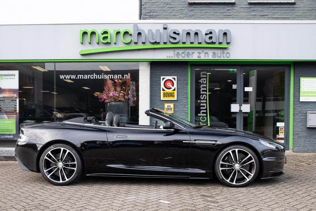 Aston Martin DBS Volante Carbon Black Edition 6.0 V12, Automaat, 12 maanden, Achterwielaandrijving, Gebruikt