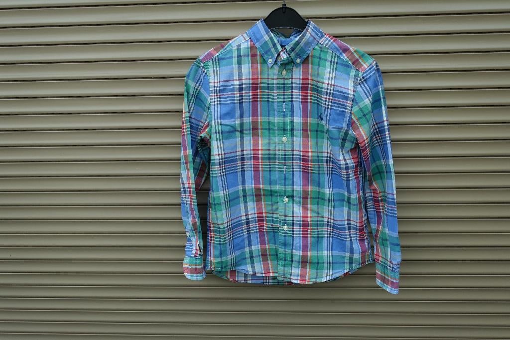 Ralph Lauren blouse.   10-12  jaar, Overhemd of Blouse, Ophalen of Verzenden, Zo goed als nieuw, Jongen