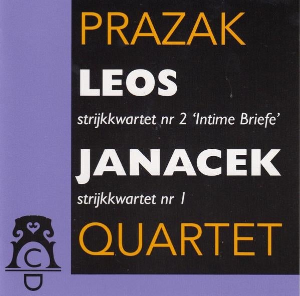 JANACEK Strijkkwartet nr. 1 & 2 CD PRAZAK QUARTET KAM ZGAN, Ophalen of Verzenden, Modernisme tot heden, Zo goed als nieuw, Kamermuziek