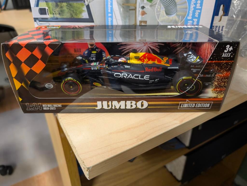 Max Verstappen auto van 2023, Ophalen of Verzenden, Nieuw, Bburago
