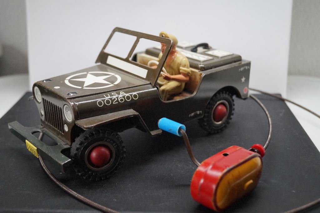 Arnold Jeep Uniek model 002600 1950 Germany, Antiek en Kunst, Antiek | Speelgoed, Verzenden