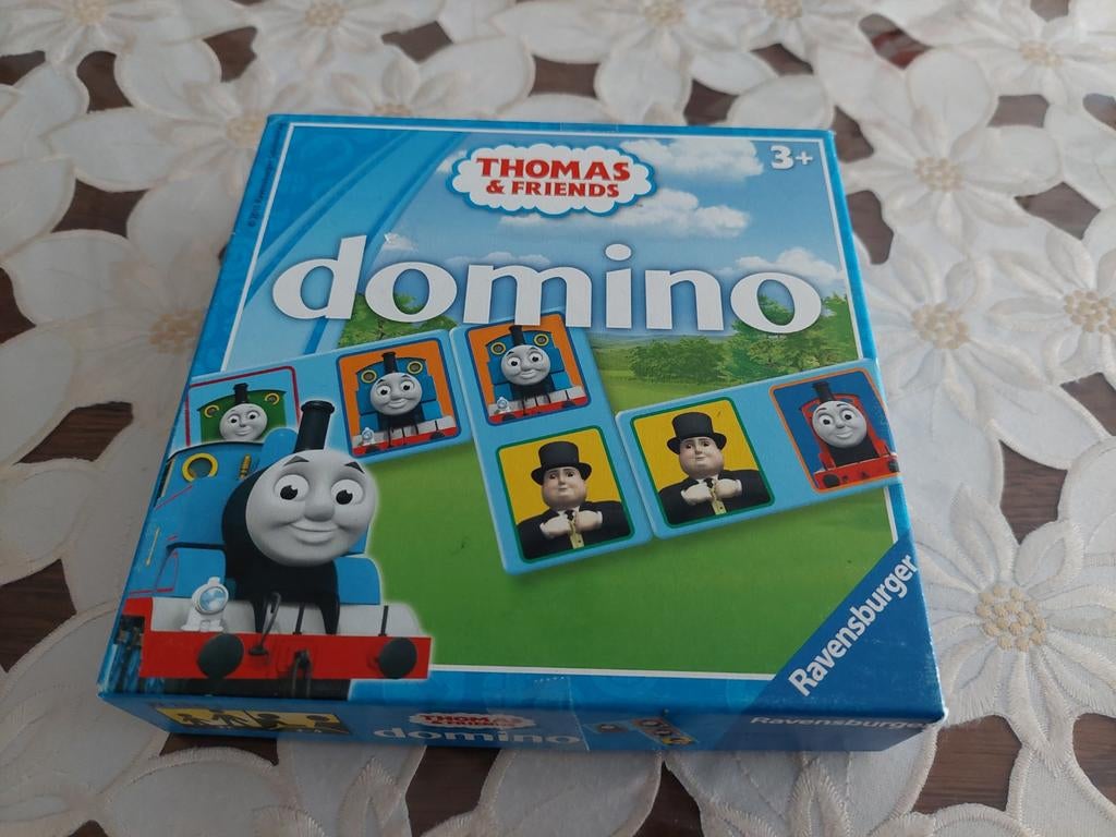 Thomas & Friends. Domino. Compleet. Vintage., Drie of vier spelers, Ophalen of Verzenden, Zo goed als nieuw, Ravensburger