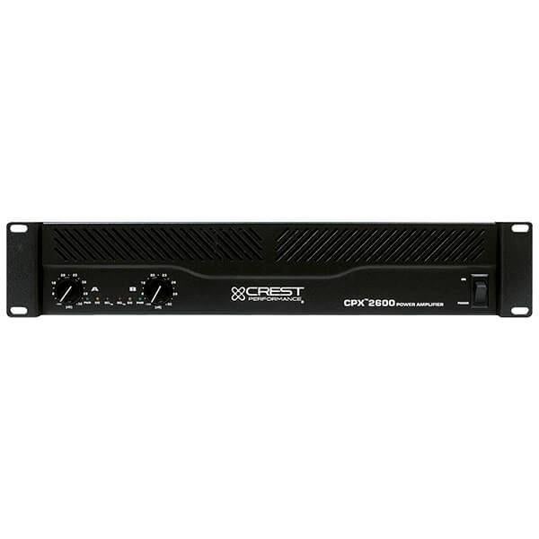 Crest CPX 2600 eindversterker, Ophalen of Verzenden, Gebruikt, Stereo, 120 watt of meer