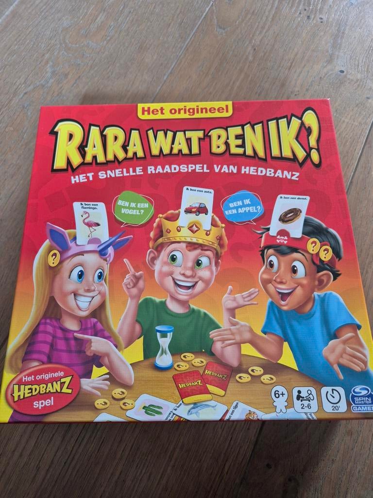 Rara wat ben ik? Spel, Vijf spelers of meer, Ophalen of Verzenden, Zo goed als nieuw
