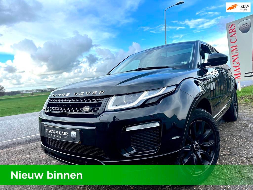 Land Rover Range Rover Evoque 2.0 TD4 HSE Dynamic AUTOMAAT P, Auto's, Gebruikt, Euro 6, Zwart, Leder