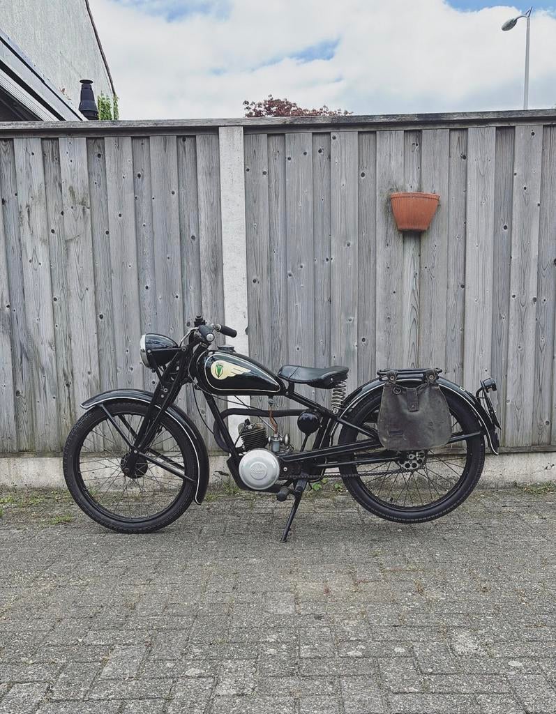 DKW RT98 - Klassieke bromfiets uit de jaren '30, Ophalen, Landmacht, Duitsland