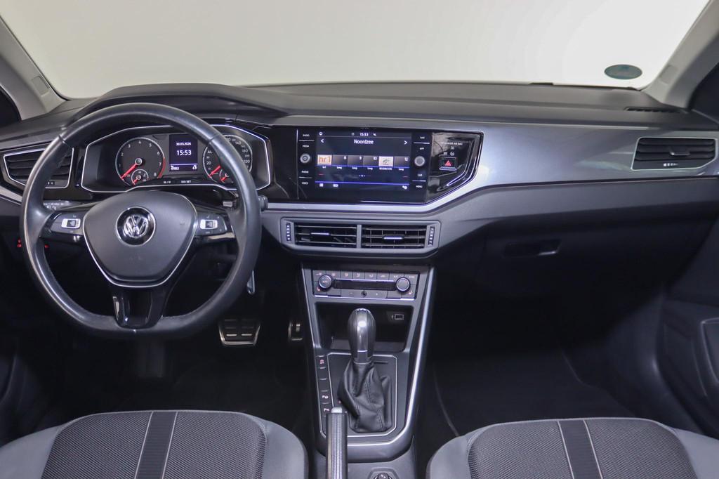 Volkswagen Polo 1.0 TSI Highline Panoramadak, LED, Stoelverw, Stof, Gebruikt, 116 pk, Bedrijf