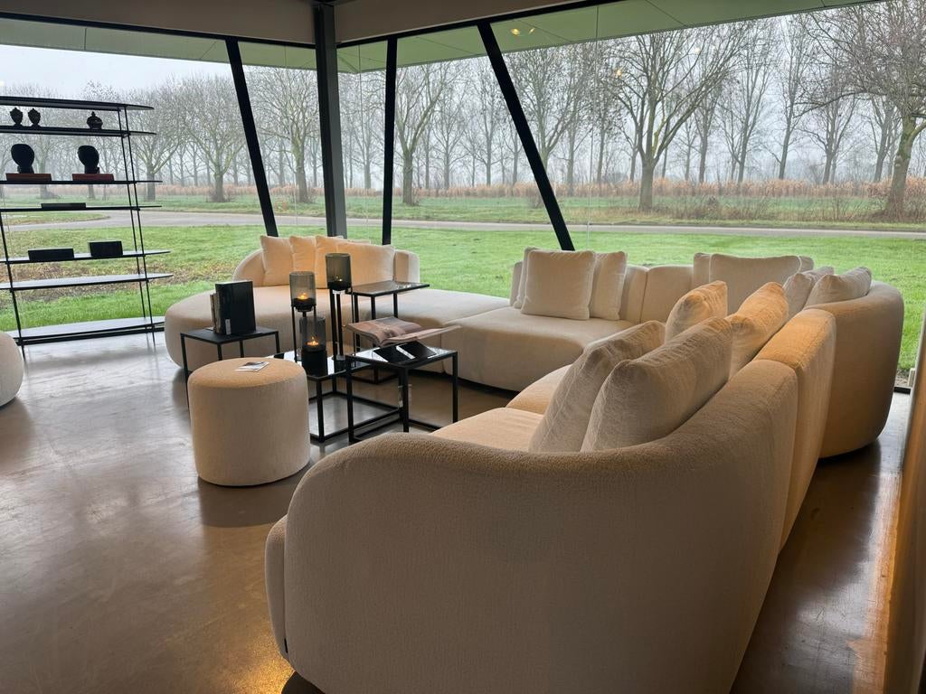 Passe partout PAASSHOW  1 & 2 paasdag geopend, Huis en Inrichting, Gebruikt, 100 tot 125 cm, Hoekbank, 300 cm of meer