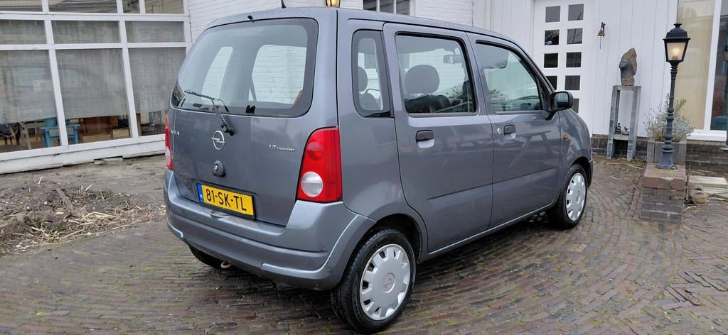 Opel Agila 1.2-16V Essentia van 2e eigenaar , APK tot 21-12-, Voorwielaandrijving, Stof, 4 cilinders, Met garantie (alle)