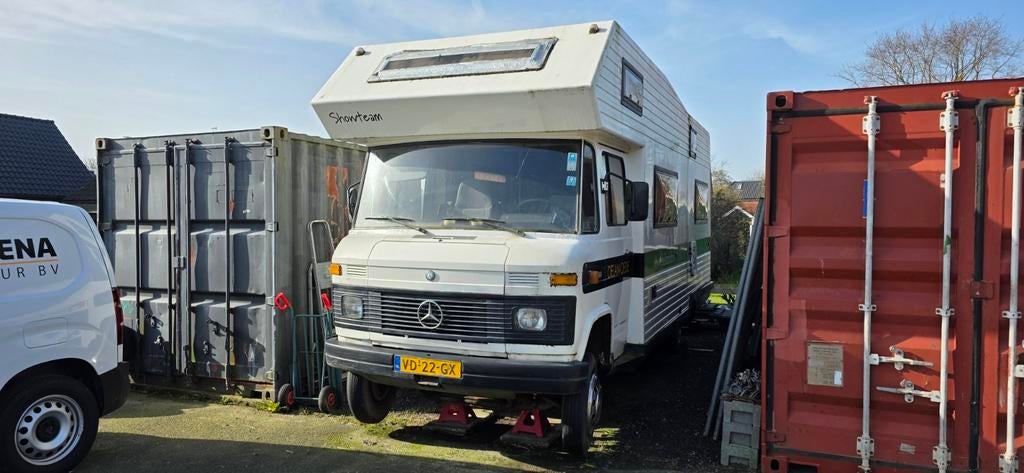 Mercedes-Benz 508 Camper, Caravans en Kamperen, Campers, Chemisch toilet, Standaard zit, Alkoof, Ringverwarming