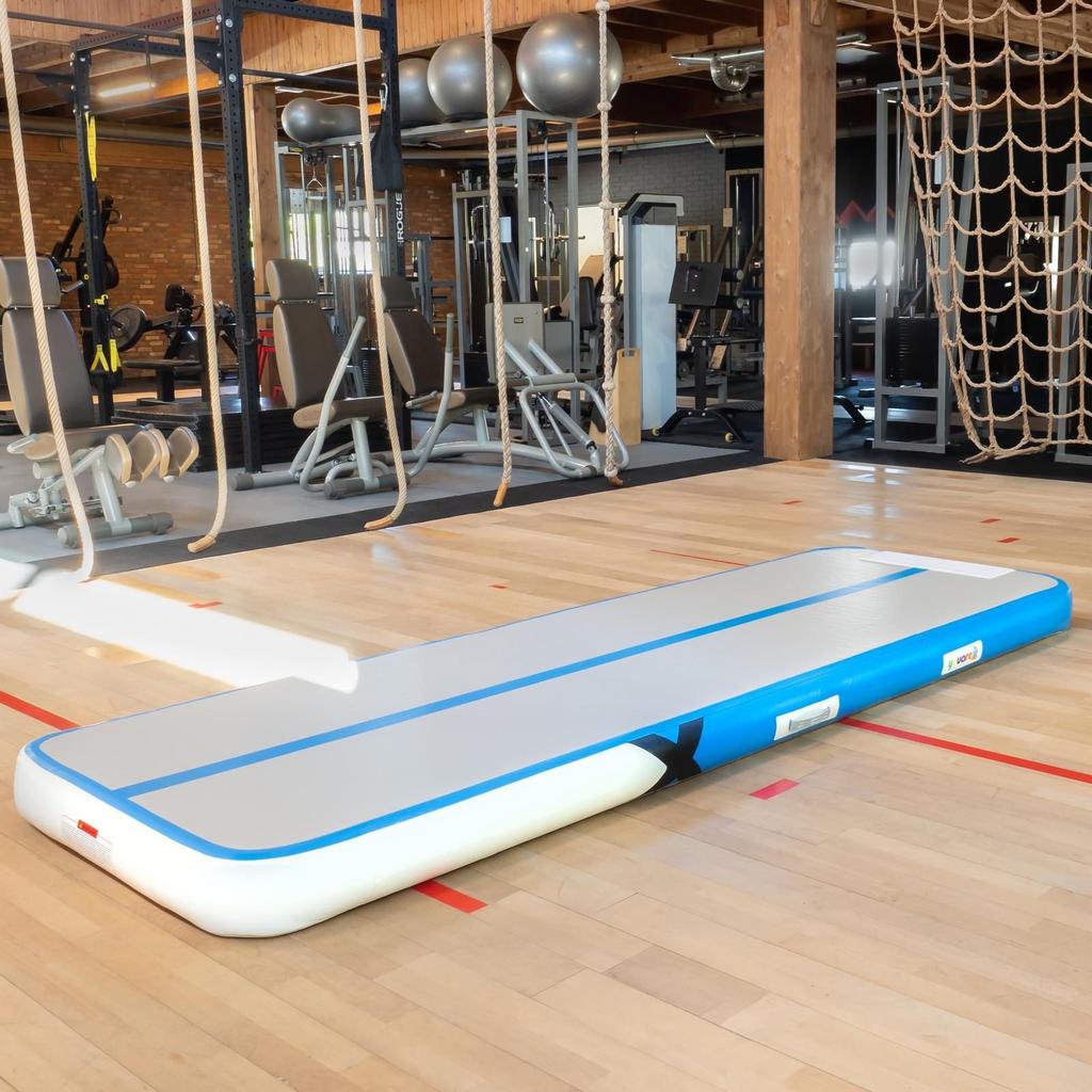 AirTrack set 3,4,5 m, dik 15cm, nieuw, blauw,roze,zwart,rood, Ophalen, Nieuw, Blauw, Materiaal