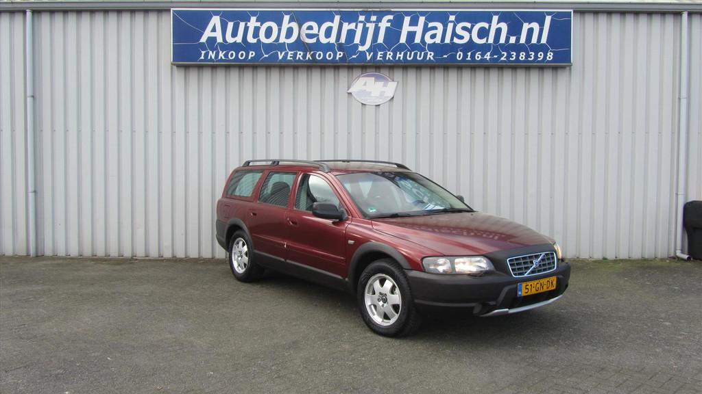 Volvo V70 2.4 T XC 4WD 7 persoons, Auto's, Oldtimers, Zwart, Vierwielaandrijving, Volvo, Elektrische ramen