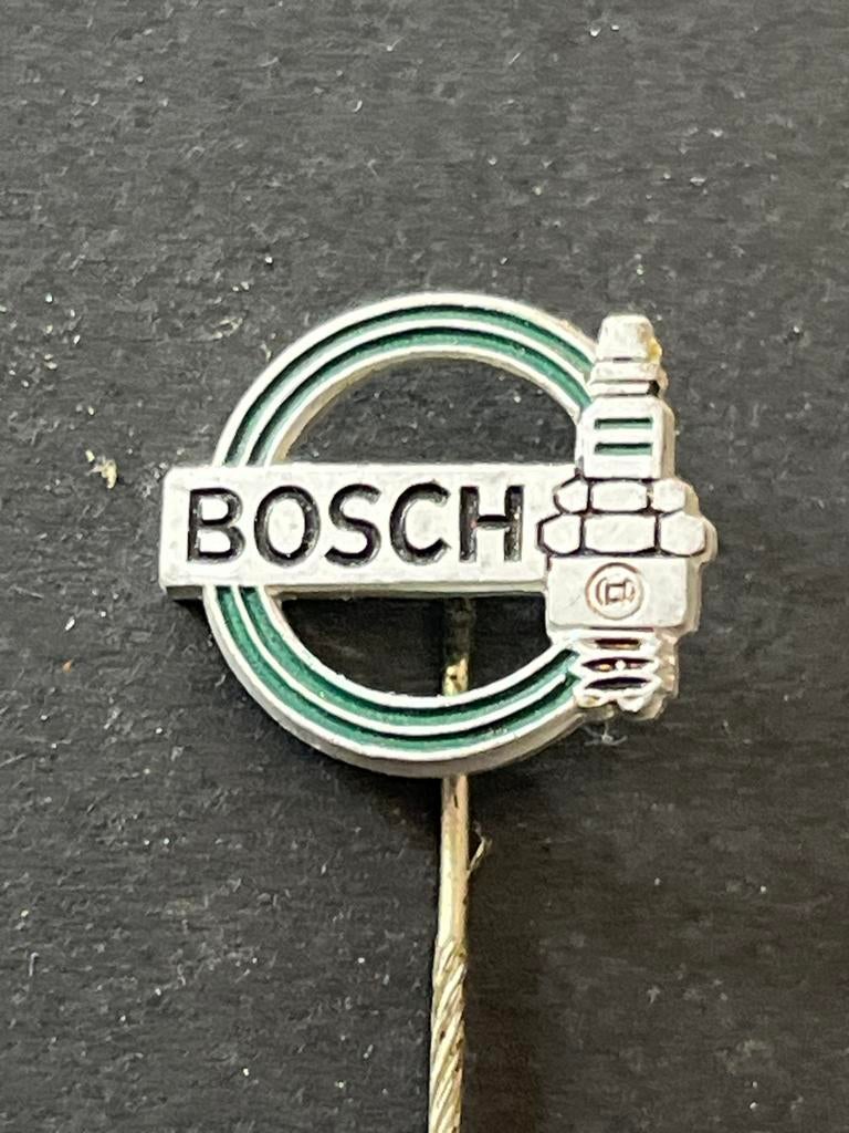 Vintage Bosch Speldje / Pin - Bougie Design, Verzamelen, Gebruikt, Ophalen of Verzenden, Speldje of Pin, Nvt