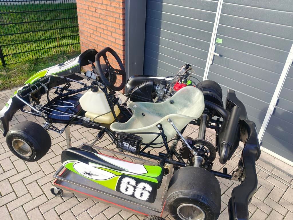 Rotax Max Senior - Erpo - Race klaar, Sport en Fitness, Karting, Ophalen, Gebruikt, Kart