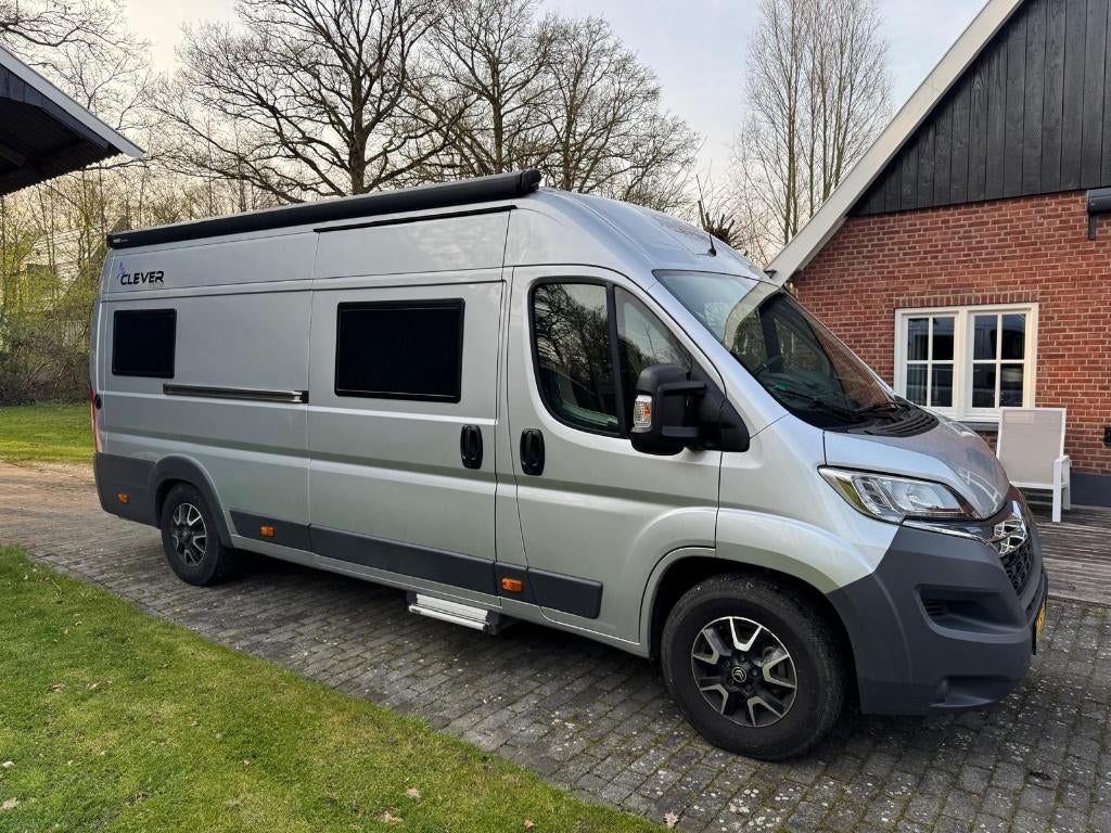 Citroen Jumper Clever uit 2018 slechts 26.000km en zgan, Overige merken, Buscamper of Camperbus, Ringverwarming, Koelkast