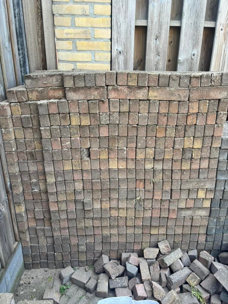 Diverse stenen en klinkers, Ophalen, Klinkers, 5 tot 10 m², Zo goed als nieuw