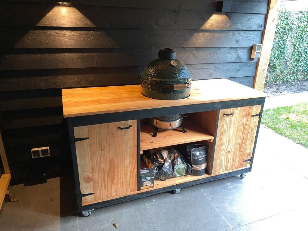 bbq meubel,egg,bastard,kamado,buitenkeuken,weber,grill guru,, Ophalen of Verzenden, Nieuw