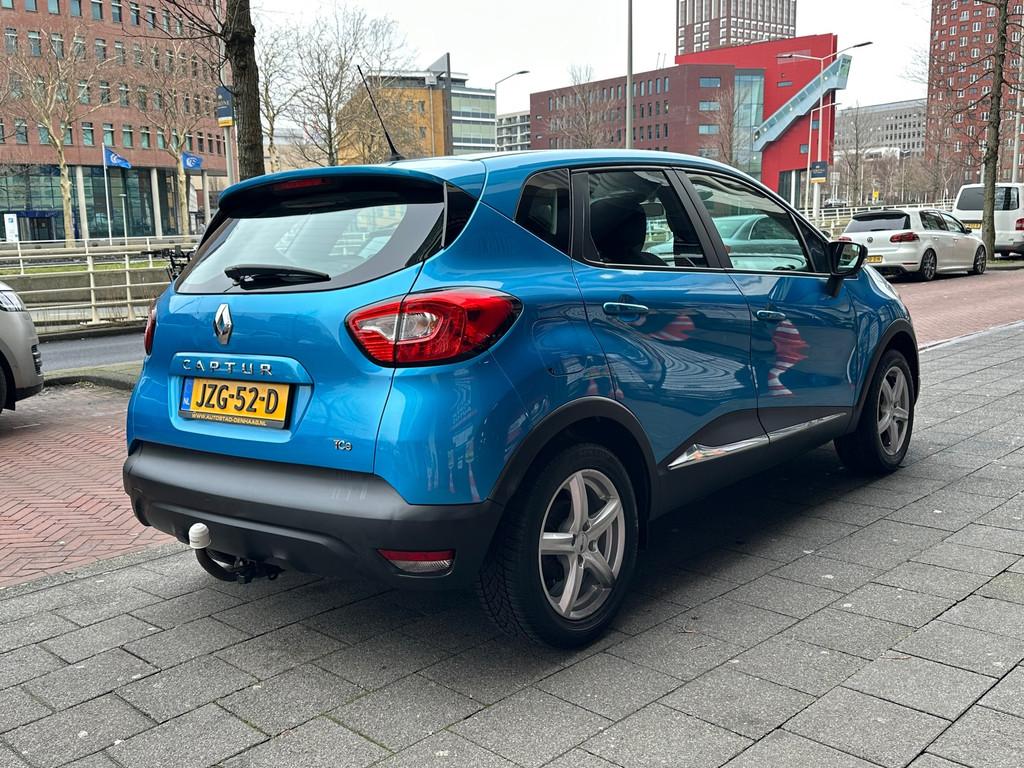 Renault Captur 1.2 TCe Dynamique Automaat Airco, Euro 5, Stof, 4 cilinders, Blauw