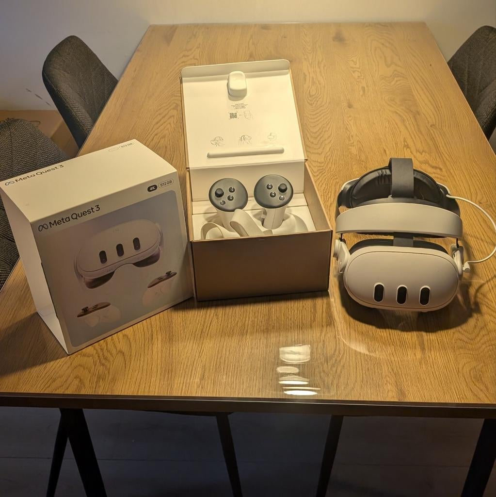 Meta Quest 3 met Kiwi ergonomische hoofdband, Ophalen of Verzenden, Nieuw, VR-bril, Overige platformen
