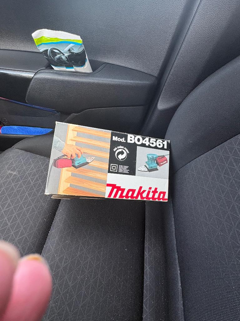 Vlakschuurmachine, Doe-het-zelf en Verbouw, Gereedschap | Schuurmachines, Ophalen, Gebruikt, Minder dan 600 watt, Vlakschuurmachine