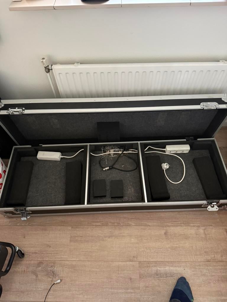 Flightcase platenspelers, Ophalen of Verzenden, Zo goed als nieuw, Overige instrumenten, Flightcase