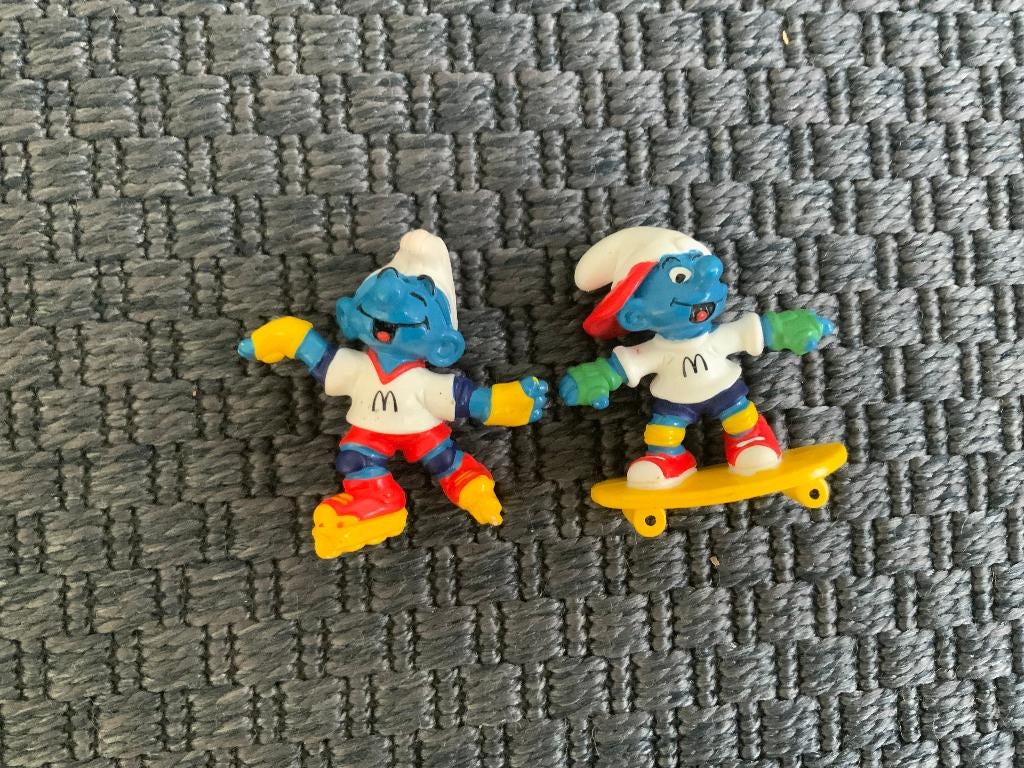 Vintage 1998 Peyo Smurfs - the Smurfs MCDonalds, Ophalen of Verzenden, Zo goed als nieuw, Verschillende Smurfen, Poppetje, Figuurtje of Knuffel