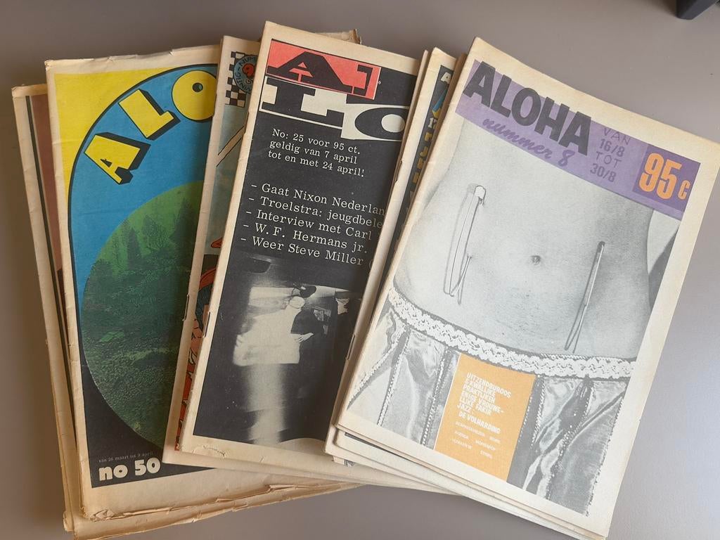 25 x Aloha, Ophalen of Verzenden, 1960 tot 1980, Tijdschrift
