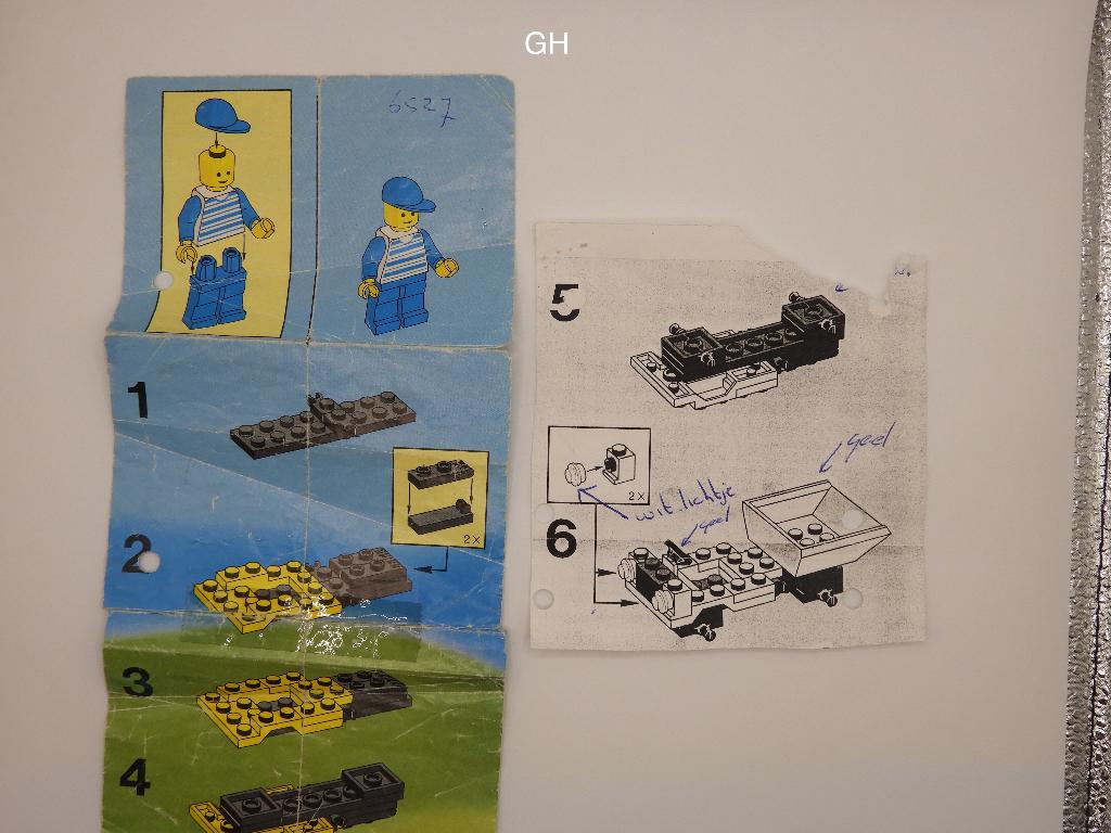 Lego 6527 Vintage Tipper Truck, Compleet, Gebruikt, Overige thema's, Lego