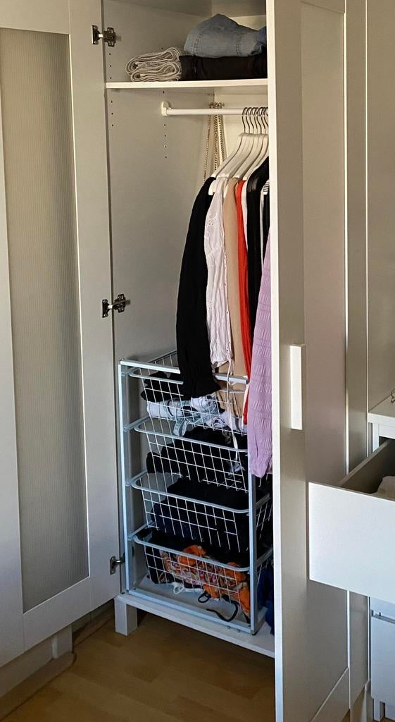 Ladekast opbergsysteem (barkholt jysk), Huis en Inrichting, Kasten | Kledingkasten, Ophalen, 50 tot 100 cm, Zo goed als nieuw