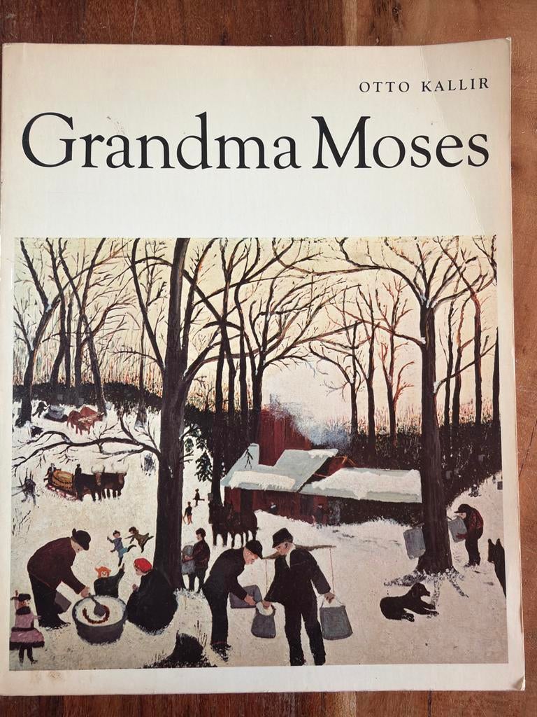 Grandma Moses - Otto Kallir (Kunstboek), Ophalen of Verzenden, Gelezen