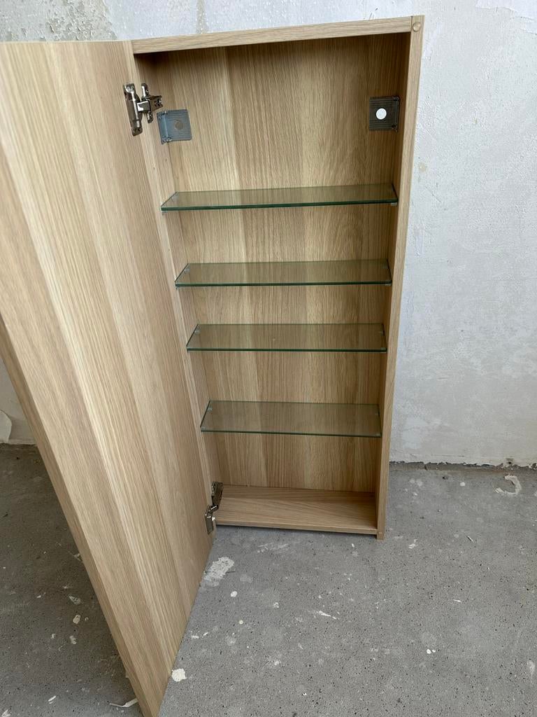 IKEA GODMORGON badkamer Kast - Eikenpatroon, Ophalen, Minder dan 50 cm, Gebruikt, Minder dan 25 cm